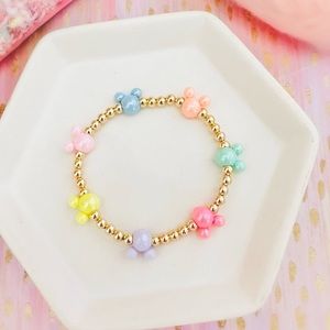 Disney Inspired Mickey Balloons Beaded Bracelet 🏰